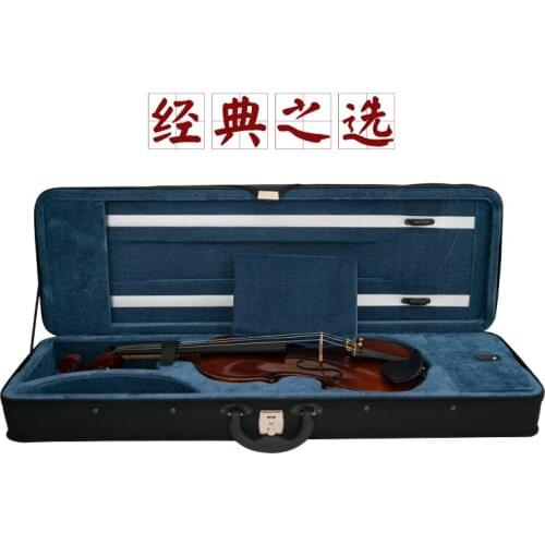 Violin box square piano box double strap lock durable1/8 1/4 1/2 3/4 4/4 lightweight compression