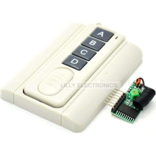 OOK/ASK Receiver & Transmitter Module RF Wireless Remote Control 315/433MHz