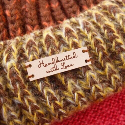 Custom Tags, Apparel Label, Leather Tags, personalized tags, knit labels, Custom Name, Handmade, Name Tags (PB1504)