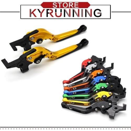 Logo(S1000RR) Green+Black For BMW S1000RR S 1000RR CNC Adjustable Folding Extendable Motorcycle Brake Clutch Levers