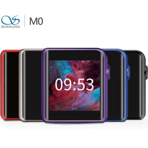 SHANLING M0 Hi-Res Portable Music Player ESS ES9218P DSD128 32bit /384kHz Two-way Bluetooth MP3 Player