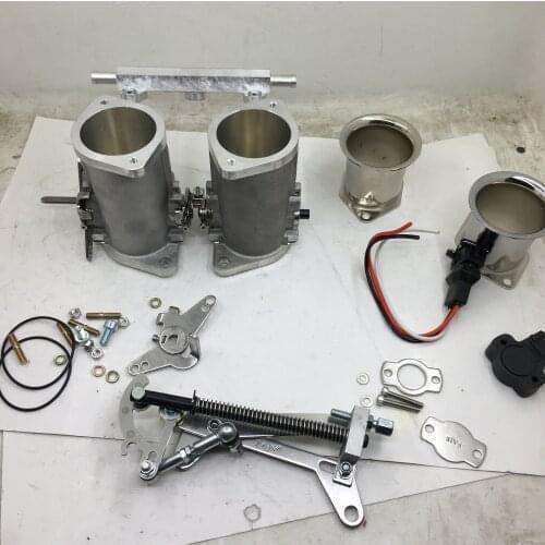 SherryBerg FAJS 44IDF 44MM IDF Throttle Bodies AIR HORNS tps linkage kit 44mm FOR EMPI Weber dellorto carb W/T Injectors 44 IDF