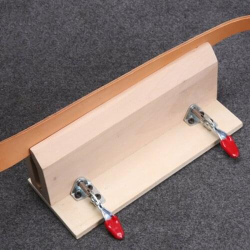 Leather Sewing Tools Leather Craft Retaining Clip DIY Hand Tool Set Table Desktop Stitching Lacing Pony Horse Clamp Tools Wood