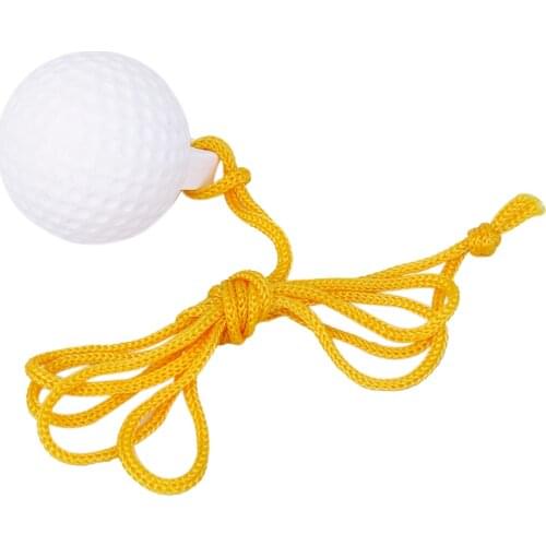 Golf Driving Range Ball Swing Hit Shot Training Aids Practice With 1.2m Rope Golf Accessories for Indoor Outdoor Golf Practice
