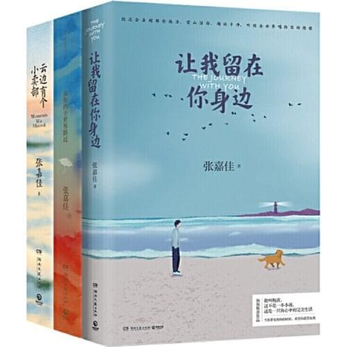 3 books Inspirational and Heartwarming Romance Novels Zhang Jiajia Chinese Popular Novels Yun Bian You Ge Xiao Mai Bu