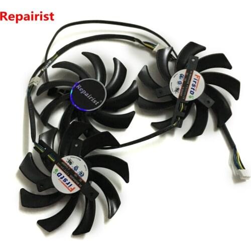 3Pcs/Lot R9-290X/390/390X GPU VGA Cooler Fan for Sapphire R9 290X 4G R9 390 8G PRO R9 390X 8G D5 OC Tri-X Video card cooling