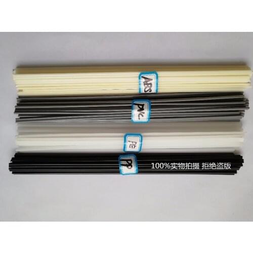 4 kinds High Quality Black PP/ Beige ABS/White PE/Grey PVC Pastic Welding Rod Car/Pipe/Plastic Sheet Plastic Welder Electrode