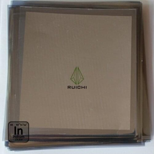 Indium Foil 0.1*100*100mm 99.995% Pure Indium Foil Metal Sheet