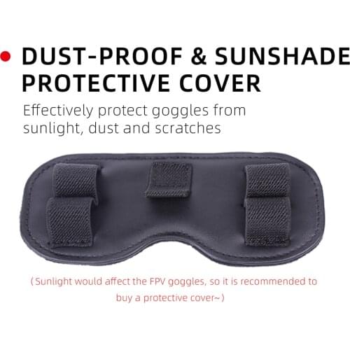 DJI FPV Glasses V2 Protective Cover for DJI FPV Combo Dustproof Shading Storage Mat DJI FPV Glasses Accessories