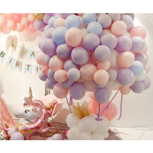 40PCS 10inch Macaroon Series Colorful Latex Balloons Inflatable Kid Toy For Home Wedding Party Decoration Birthday Party Supplie