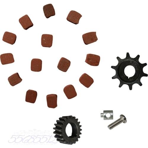 Clutch Cable&15xSquare Clutch Pads For 49cc 80cc 2 Stroke Motorized Bicycle