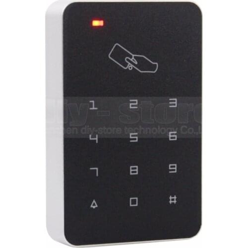 DIYSECUR 125KHz Password Keypad RFID Cards Proximity Reader Access Controller + 10 Free Keyfob