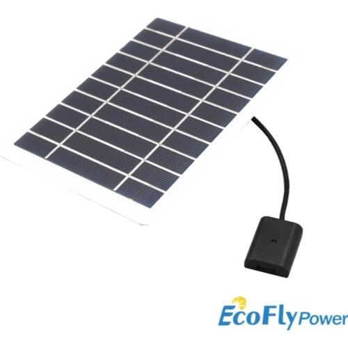 Mini Solar Panel 5V 4W 800mA Output USB Solar Cell /5V 2A Charge Regulators Outdoor 18650 Battery Charger USB Port