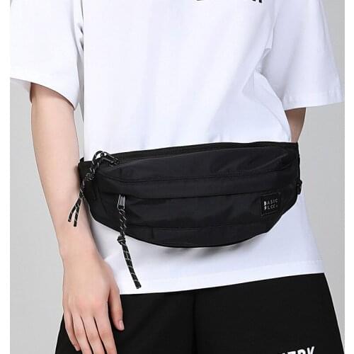 Mihaivin Nylon Waist Bag Women Men Fanny Pack Belt Bags Travel Waist Pack Multifunctional Sports Pockets Messenger Phone Bag