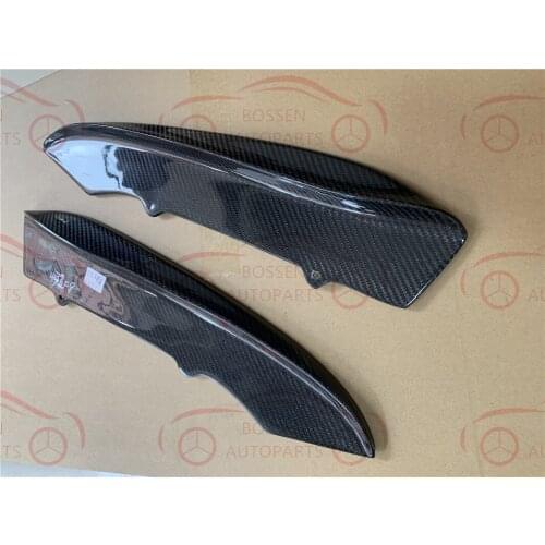 It is suitable for BMW 3 series E90 E92 E93 M3 carbon fiber rear bumper cover angle trim body kit auto parts