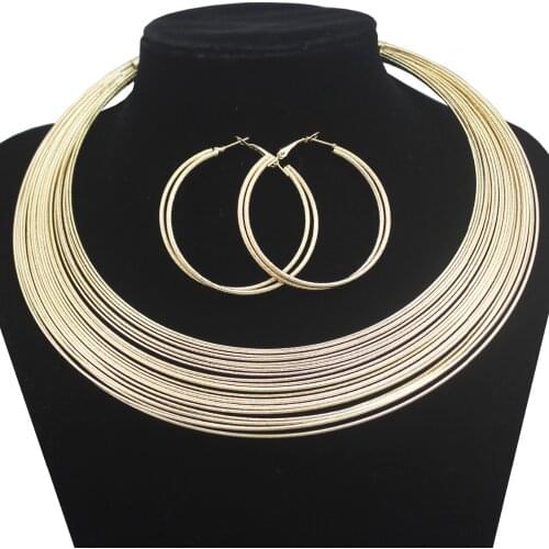 RechicGu Gold Chokers