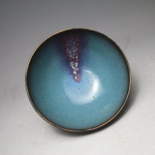 Rare antique Song Dynaty porcelain bowl, Red chicken heart bowl,best collection & adornment, Free shipping