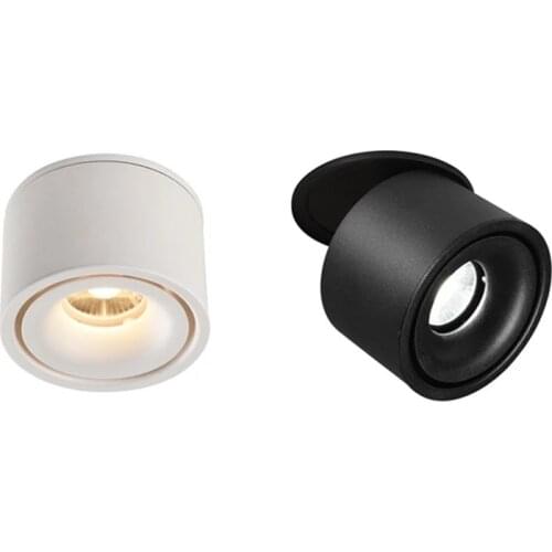 Adjustable Recessed Ceiling Downlights 9W 12W 15W Dimmable LED Recessed lamp Nordic Spot light for indoor Spot lighting fixture