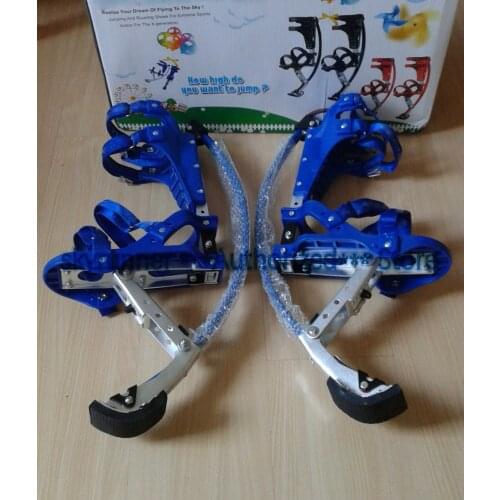 Skyrunner For People Weight Is 66~110 lbs/30~50kg blue Jumping Stilts/skyrunner/Jump shoes/Flying Shoes/Exercise and fitness