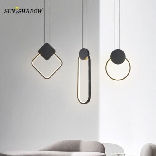 Modern Led Pendant Lamp 110V 220V Home Decoration Ceiling Pendant Light Dining room Kitchen Living room Bedside Lights Bedroom