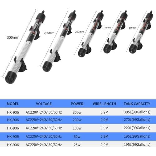 Aquarium thermostat Fish heater Fish aquarium glass tank big size Aquarium heater Aquarium Automatic thermostat Hailea chiller