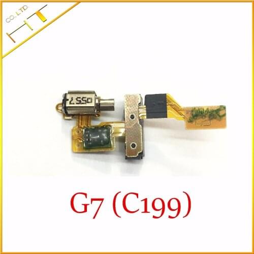 10x original For Huawei Ascend G7 C199 Audio Earphone Headphone Jack Vibrator Proximity Light Sensor Flex Cable Replacement