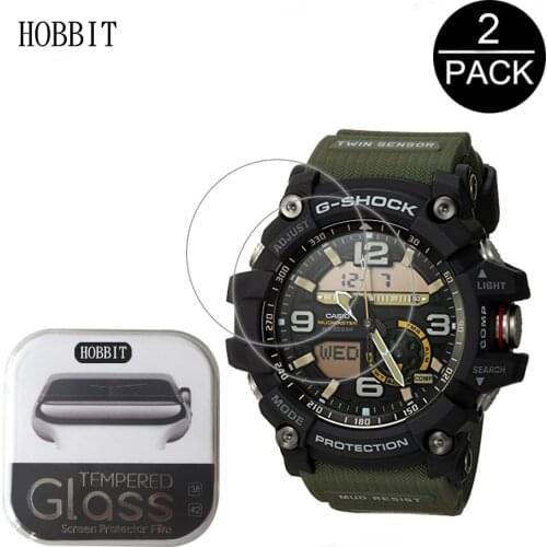 2PACK For Casio GG-1000 Protective Tempered Glass Screen Protector Ultra Clear Explosion-proof 9H Premium Film For Casio-1000