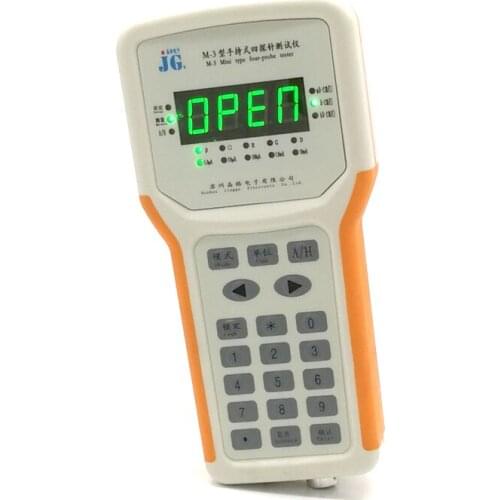 Four point probe system/ four probe meter with wide range