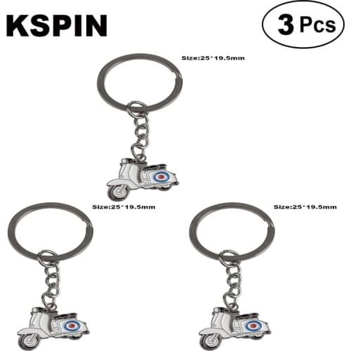 White Moto Key Lapel Pin Brooches Pins Flag badge Brooch Badges