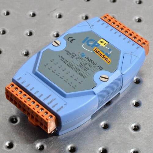 I-7053D_FG 16-ch Non-isolated DI (Dry) Module with LED Display