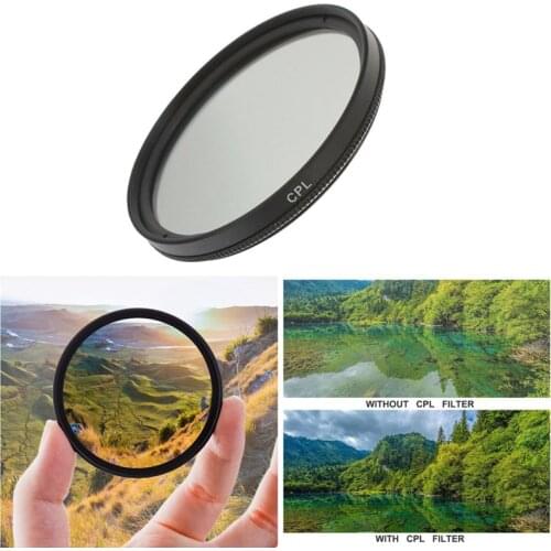 Camera CPL Circular Polarizer Polarizing CPL Filter for Canon Nikon Sony Lens 77mm 82mm 86mm 95mm 105mm Large Size