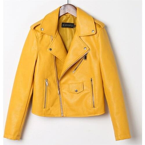 KK LUFAINA Women's Leather Bomber Jackets