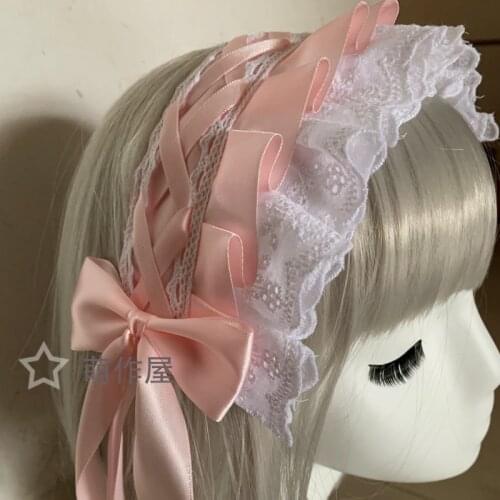 Lolita Ornament Soft Sister Wild Hair Daily Hair Band 2D World Meng Sister Headdress