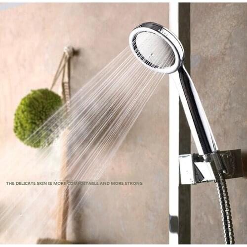 Multifunctional Pressurized Nozzle Shower Nozzle Bathroom Accessorie High Pressure Water Save Rainfall ABS Chrome Shower Nozzle