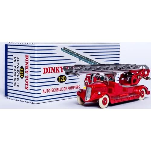 Atlas Dinky Toys 32D AUTO-ECHELLE DE POMPIERS 1/43 ALLOY DIECAST CAR MODEL FOR COLLECTION
