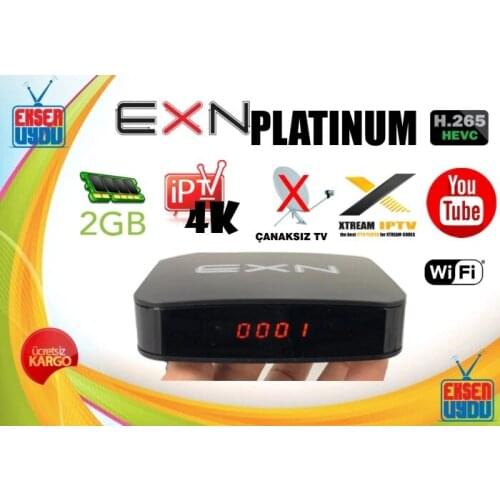 Exn Platinum Full Hd Satellite and Vallate Satellite Receiver-Built-In Wifi