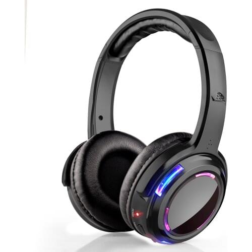 Professional Led Headset Flashing Light Silent Disco Wireless Headphones- RF Wireless For MP3 DJ TV Music Pary Club Meeting