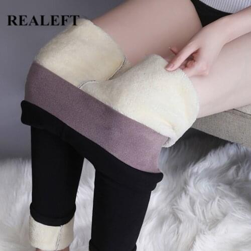 Женские утепленные легинсы REALEFT China At AliExpress