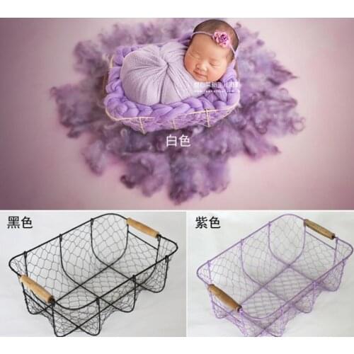 Baby Photography Small Blanket Props Baby Photography Background Props Studio Photos Newborn Photography Props Basket