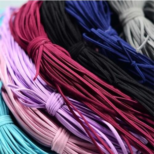 5meter 3mm Elastic Rope Bands DIY Korean Style Hair Bands Children Kids Hair Accessories Women Girls Headwear Jewelry Findings
