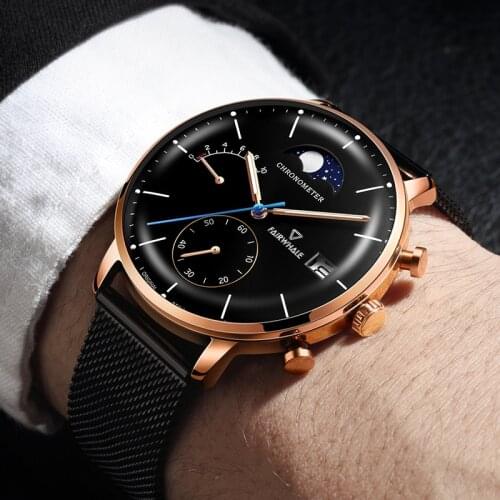 Luxury Designer Casual Sport Watches For Men Top Brand Mens Watch Man Clock Fashion Chronograph Wristwatch Relogio Masculino