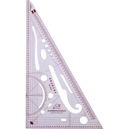 Sewing Tools Soft Plastic Transparent Ruler Styling Design Ruler French Curve 3250 3227 3234 3245 A2560