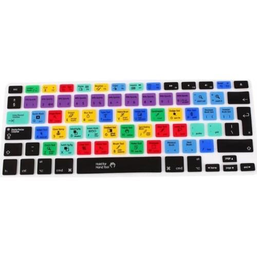 European Version Adobe Photoshop Shortcut Keys Keyboard Protector Keyboard Cover