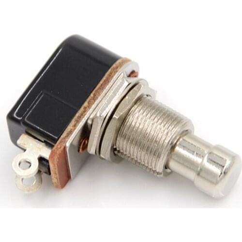 1pc Stomp Foot Pedal Electric Guitar Switch SPST Momentary Soft Touch Push Button