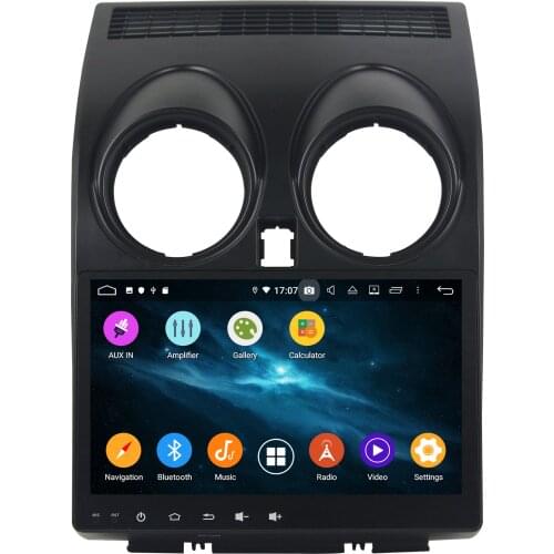 10.1" 6 Core Android 9.0 Car Multimedia Player 6 Core For Nissan Qashqai 2013-2015 Radio 1024*600 Audio PX6 Stereo 4G+64G DSP