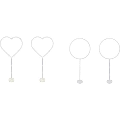 2Pc Wedding Arch Round Ring Arch Stand Artificial Flower Balloons Decor Birthday Party Wedding Decoration Flower Stand