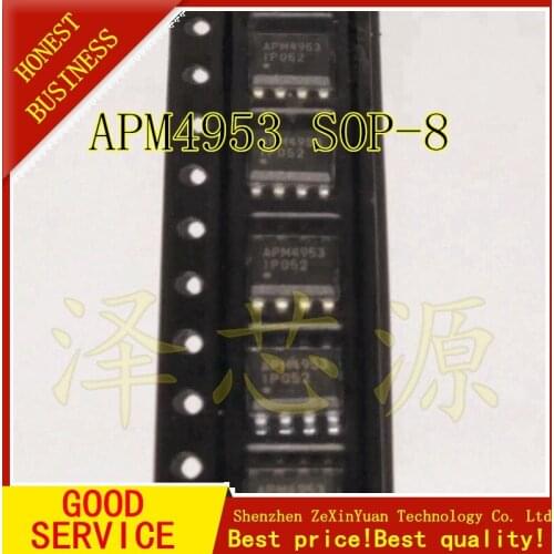 30PCS/LOT APM4953 4953 Dual P-Channel Enhancement Mode MOSFET SOP-8
