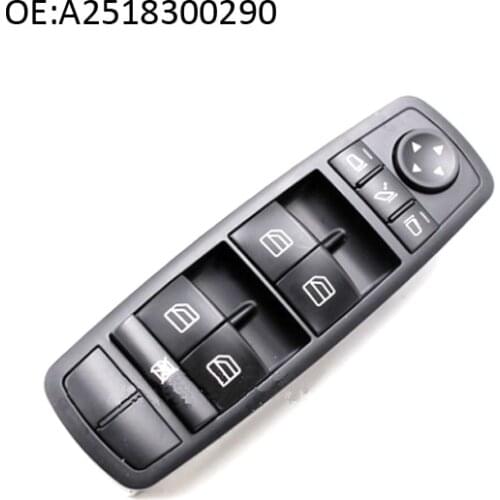 Car Power Window Switch A2518300290 2518300290 For Benz W164 GL320 GL350 GL450 ML500 R320