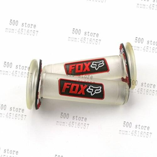 Free shipping good quality Off-road motorcycle Pit Dirt Bike Modified General Plastic handle Transparent grip red