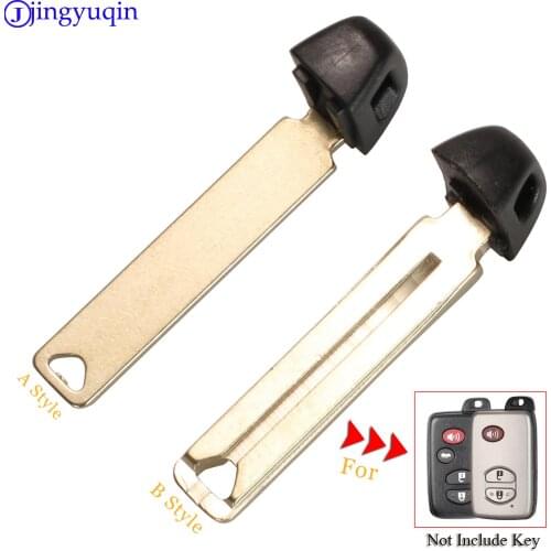 Jingyuqin New Remote Emergency Key Fob Uncut Blade Replacement Insert Smart Prox For TOYOTA Camry Avalon Highlander RAV4 Prius